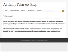 Tablet Screenshot of anthonytalaricoesq.com